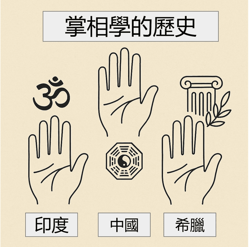 掌相的歷史